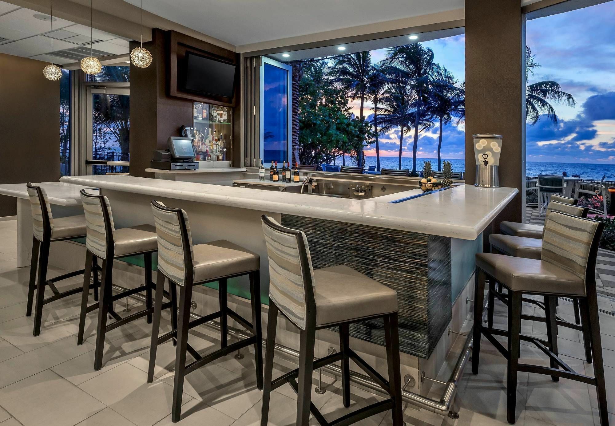 Residence Inn Fort Lauderdale Pompano Beach/Oceanfront Restoran gambar